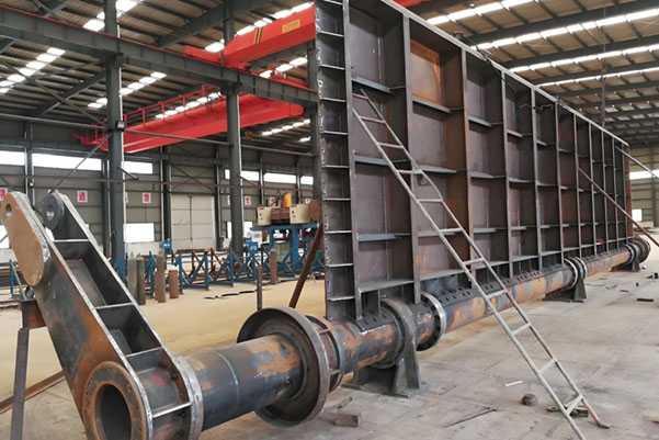 液压驱动底轴旋转钢闸门（钢坝门）：精湛工艺铸就优良效能