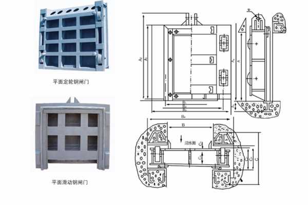 该如何看解读钢闸门埋件图