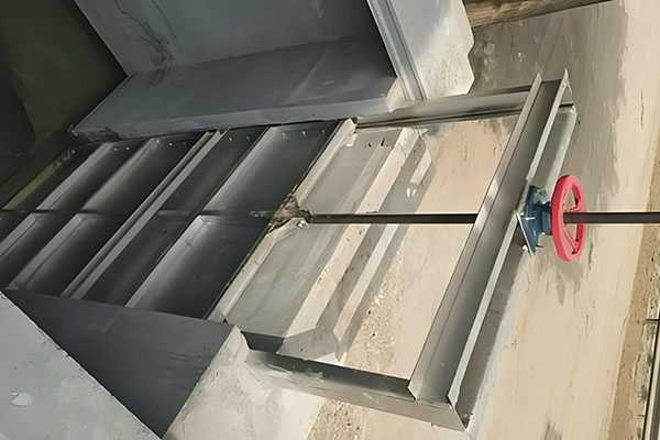 不锈钢渠道闸门工作原理及应用