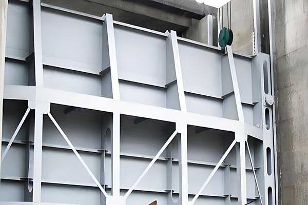 钢槽清理后的图片