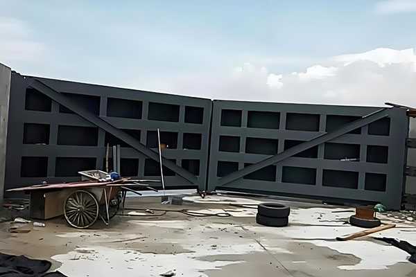 卧式人字闸门一字闸