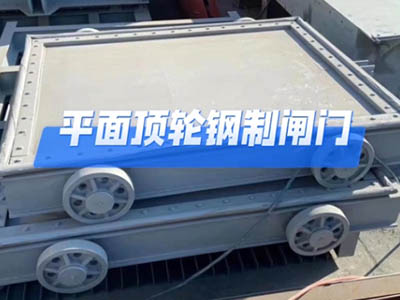 平面定轮钢板闸门工作原理及结构图