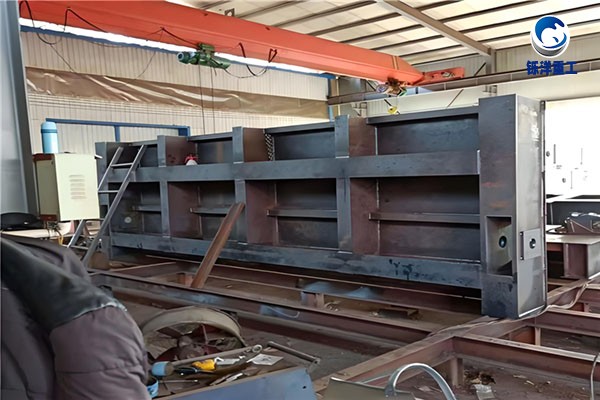 如何简单画钢闸门图纸