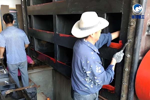 闸门止水装置安装过程