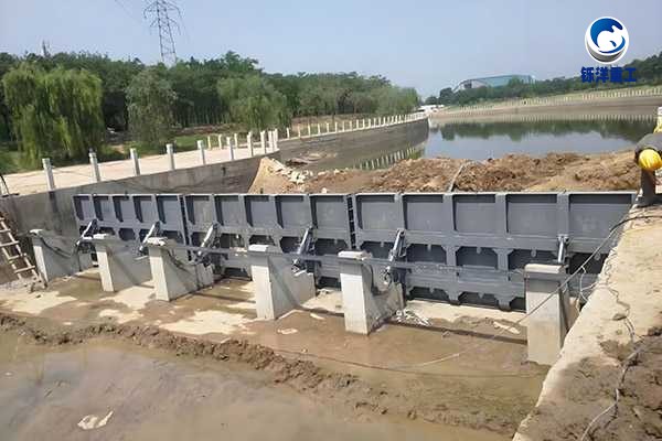 生态护岸配套工程：自控翻板闸门故障应急处理全流程