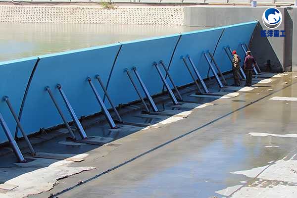 矿山尾矿库大口径卧式人字闸门/一字闸适配方案